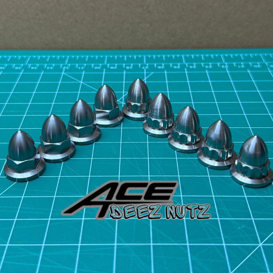 ACE DEEZ NUTZ – M8 x 1.25 Acorn Nut (6‑Point / 12‑Point)